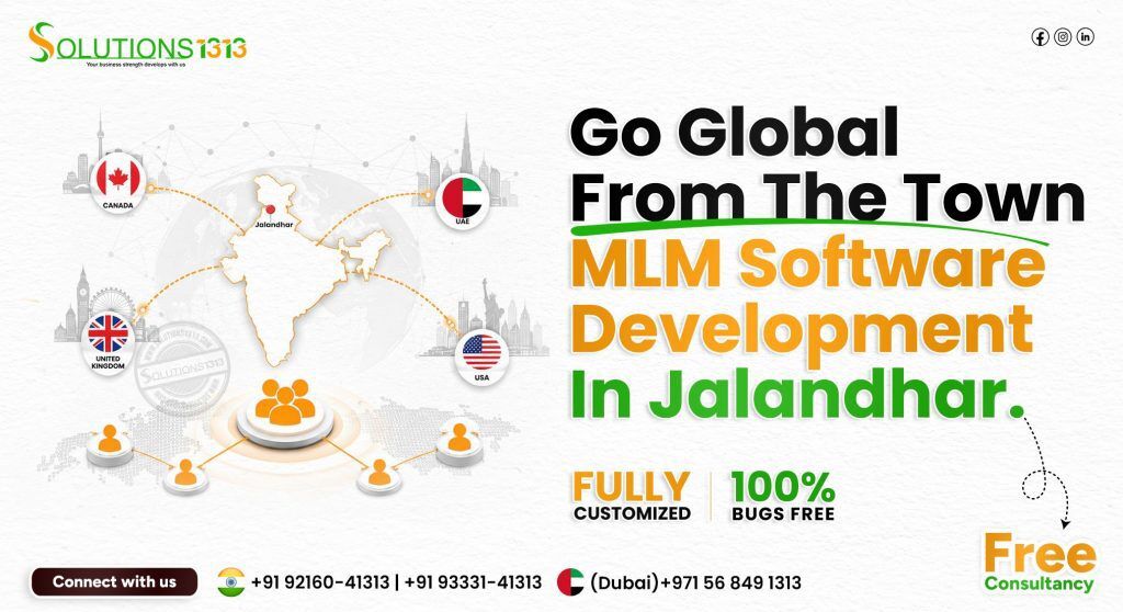 Punjab, Software Development, MLM Software Development Company In Jalandhar