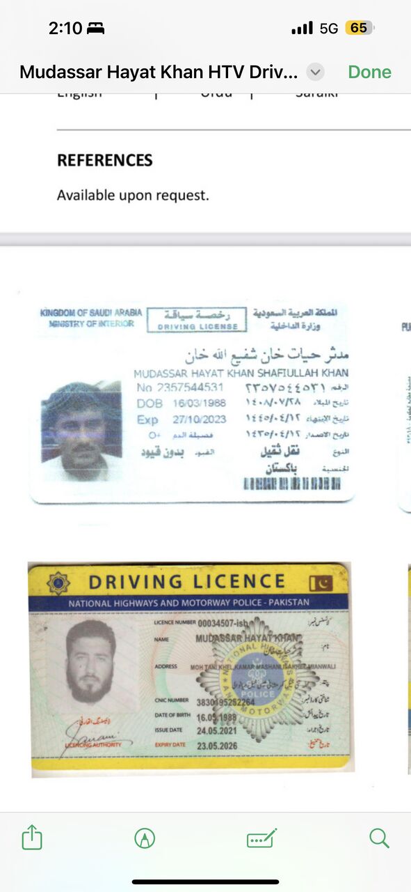 Riyadh, Job Seekers, HEAVY DUTY DRIVER WITH KSA LICENCE
