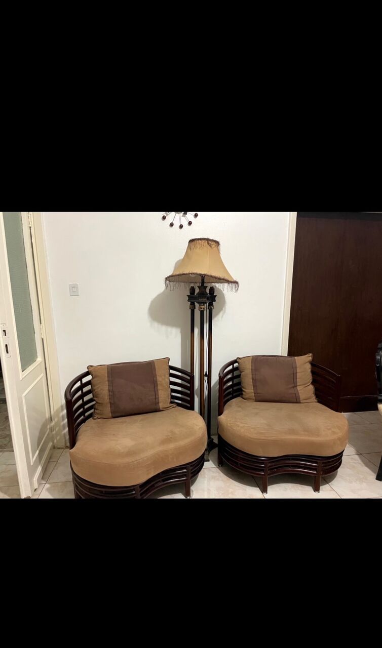 Riyadh, Furniture, SAR 600,  7 Seater Sofa Set, Good Condition For SALE!