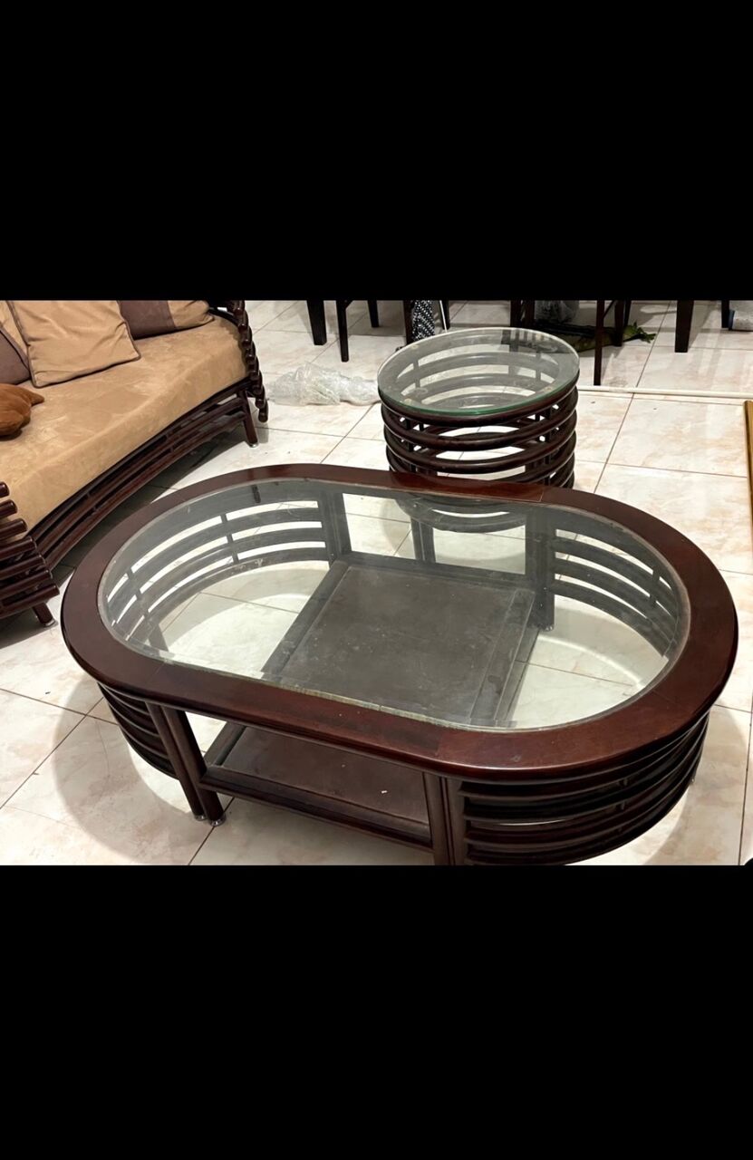 Riyadh, Furniture, SAR 600,  7 Seater Sofa Set, Good Condition For SALE!