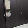 SAR 500,  7 Door Almirah, With Mirror - Good And Fit Condition