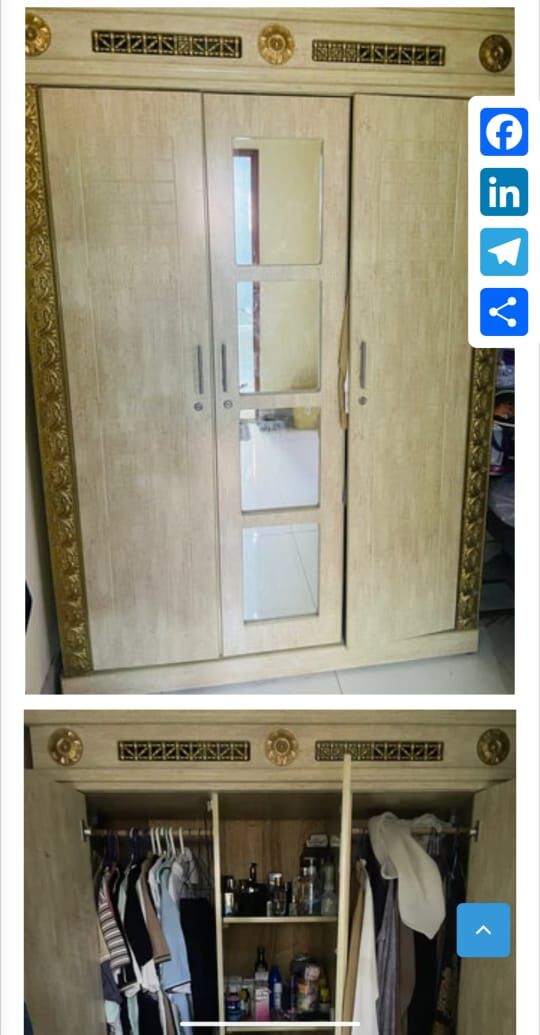 Jubail, Furniture, SAR 1350,  🛏️ Complete King Size Bedroom Furniture Set – Only SAR 1350  Excellent/New Condition