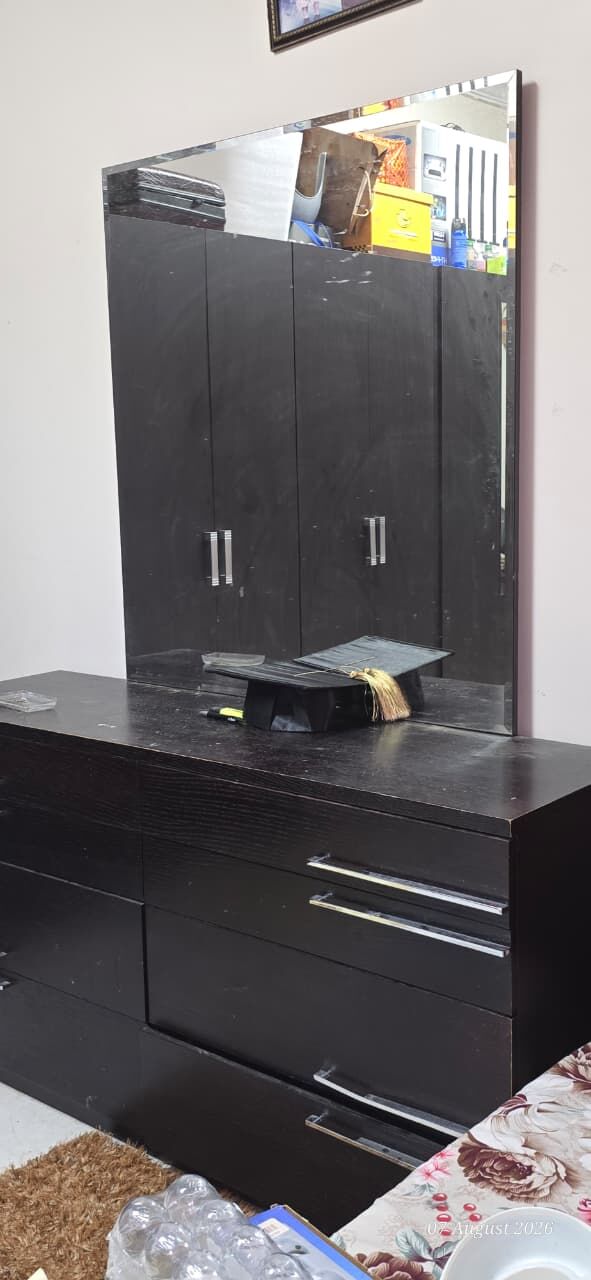 Al Sulaimaniah Al Sharqiyah, Furniture, SAR 450,  Dressing Table With Mirror - Home Center Product- Wood Made