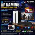BHD 78,  HP Gaming PC Desktop Set | Core I3 6th Gen | 8GB RAM | 2GB GPU | 24" Samsung Monitor