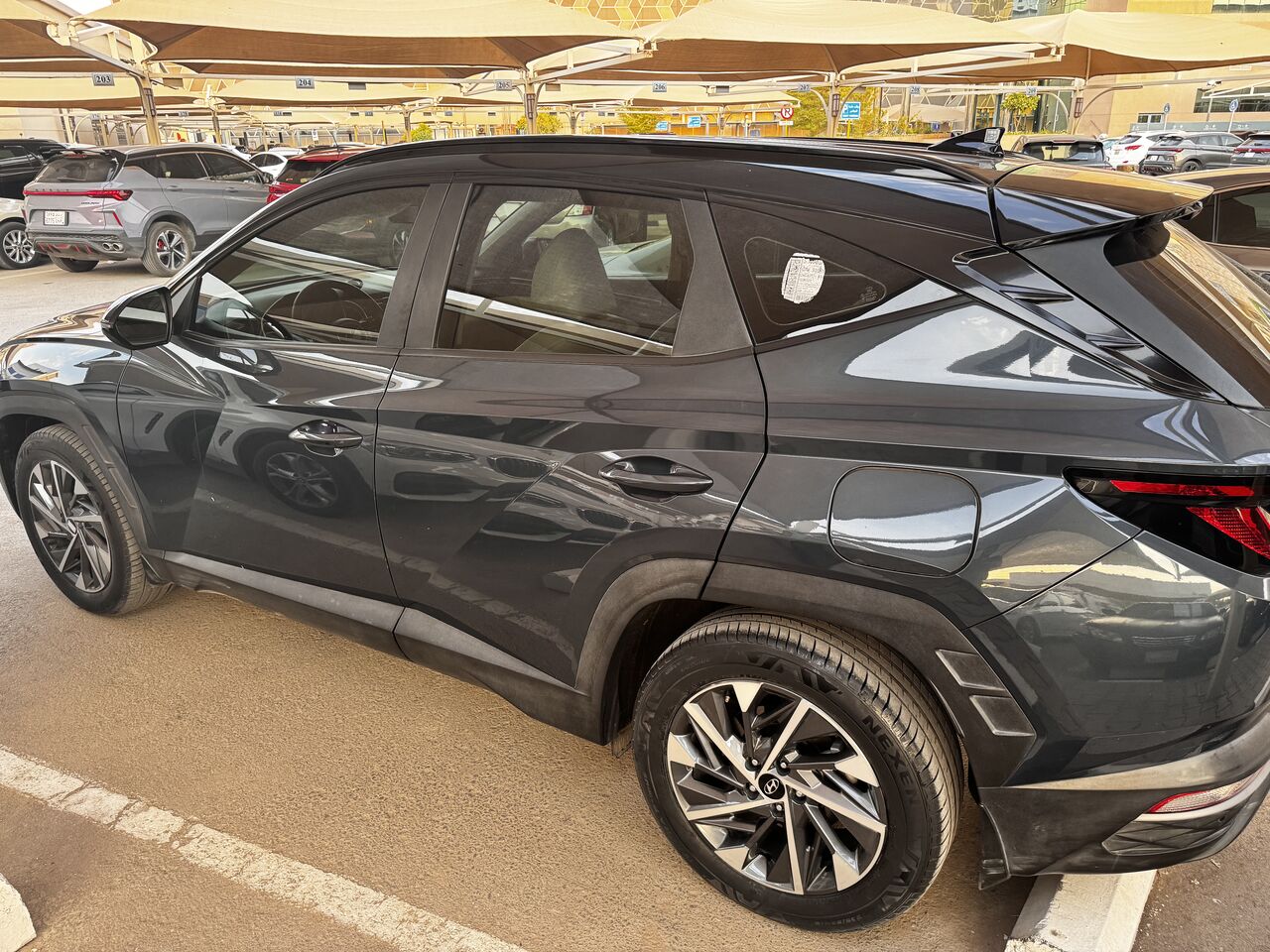 Riyadh, Vehicles, Cars & Trucks , SAR 76000,  Hyundai Tucson 2023,  2023,  Automatic,  40000 KM,   Model Single Use Company Maintained