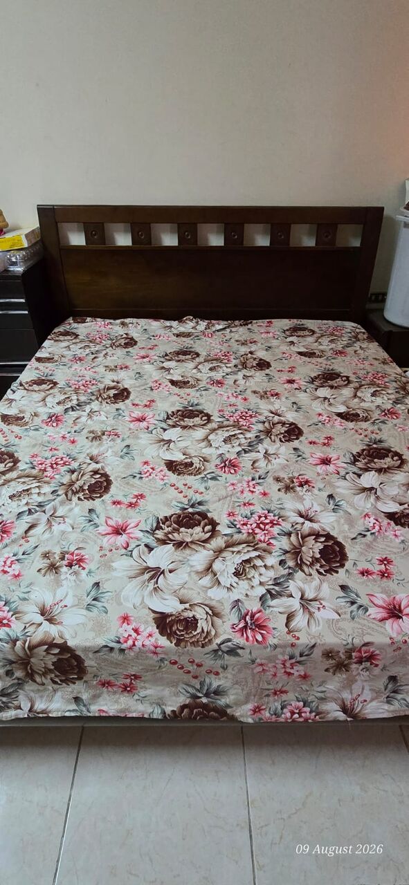 Al Sulaimaniah Al Sharqiyah, Furniture, SAR 1000,  Bed Set Coat - Home Center Product - Pure Wooden Made - With 2 Side Tables