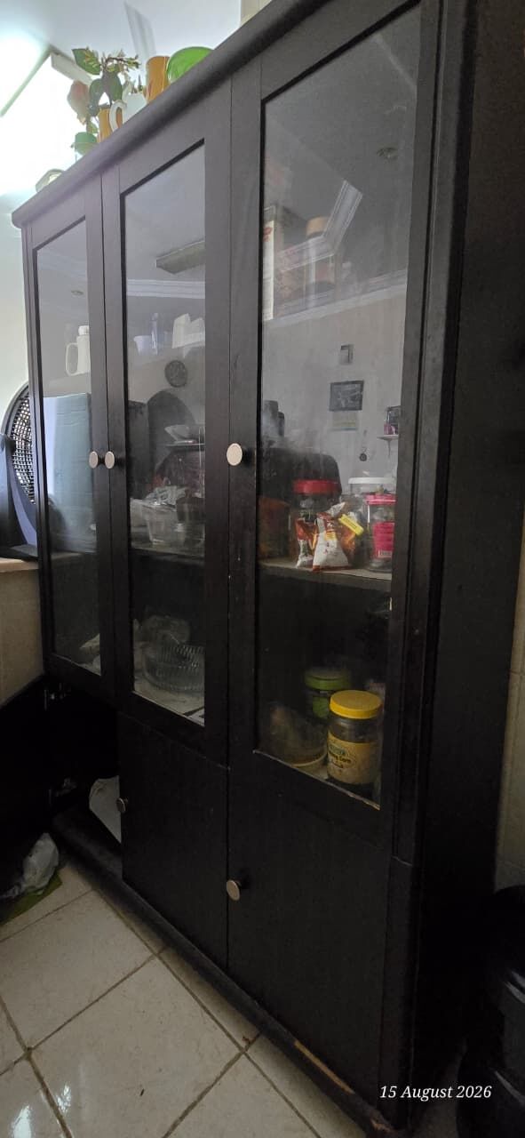 Al Sulaimaniah Al Sharqiyah, Furniture, SAR 150,  Crockery Shelf - 4 Door With Glass - Home Center Product