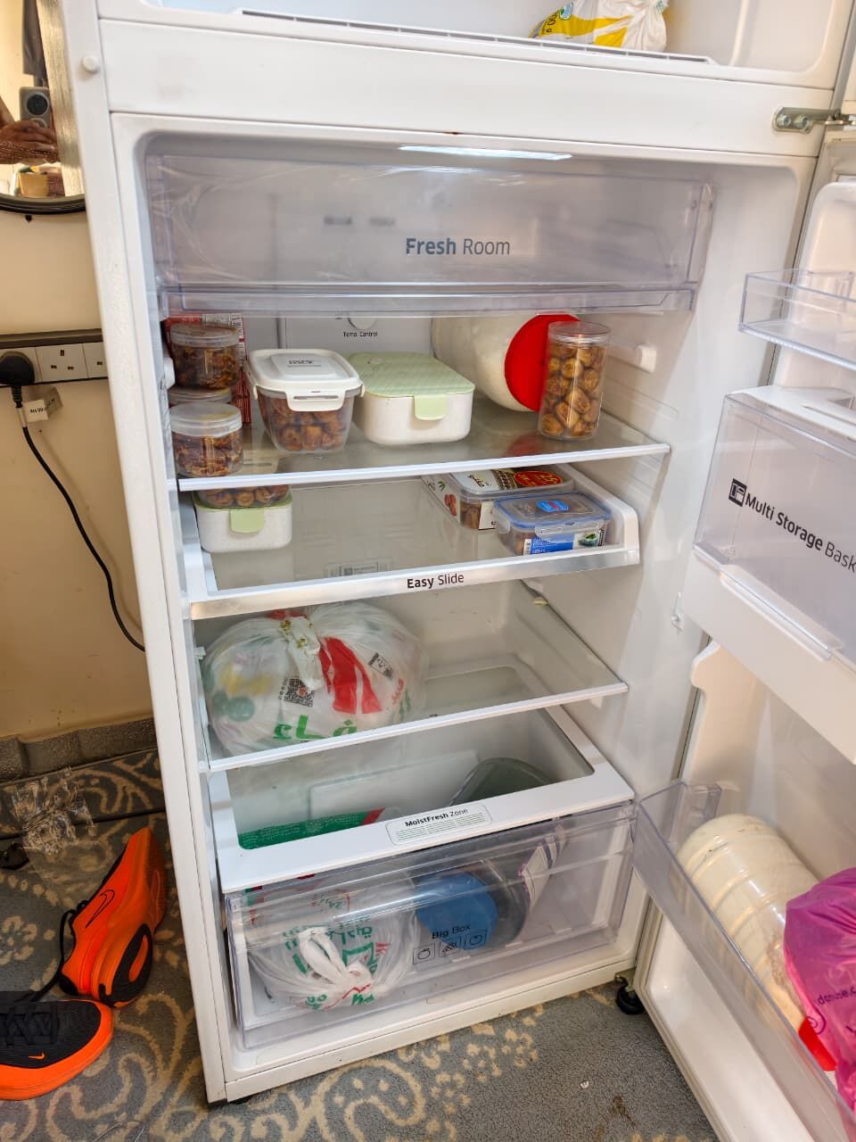 Al Mounsiyah, Household Items, SAR 1200,  Samsung Two-Door Refrigerator For Sale