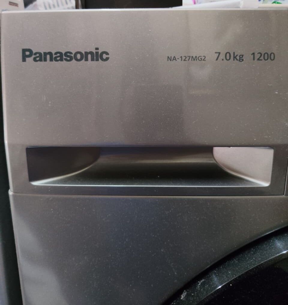 Riyadh, Appliances, SAR 1200,  Panasonic Fully Automatic Front Load Washing Machine Model: NA-127MG2 - 15 Programs