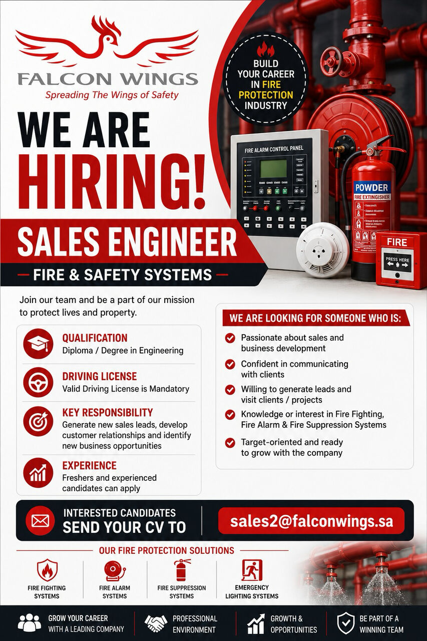 Riyadh, Jobs, We&rsquo;re Hiring Sales Engineer