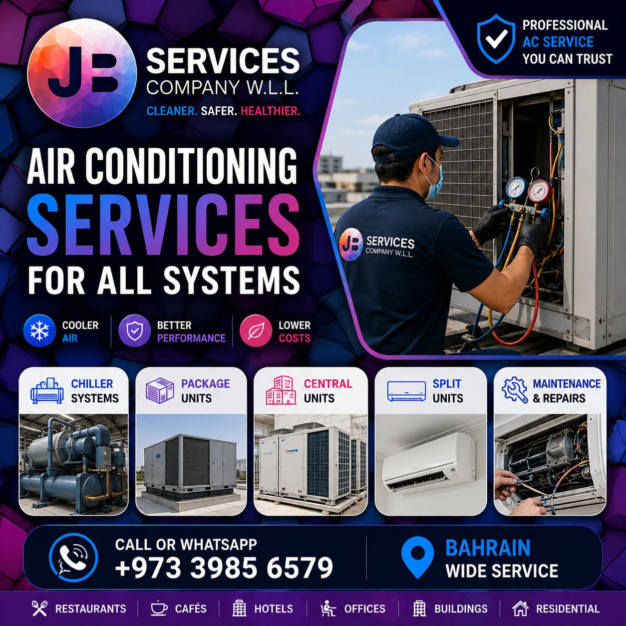 Manama, Technical, Air Conditioning Service & Maintenance In Bahrain
