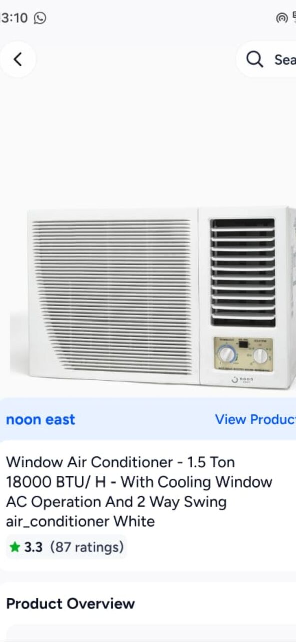 Riyadh, Air Conditioners, SAR 500,  WINDOW A/C