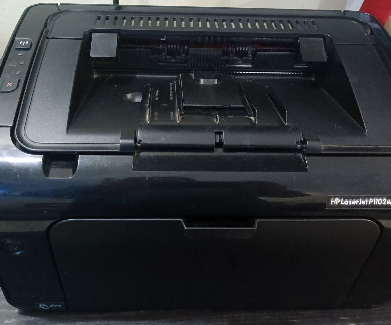 Jeddah, Computers, SAR 450,  HP Laserjet Pro P1102W Wifi Black Printer Excellent Condition