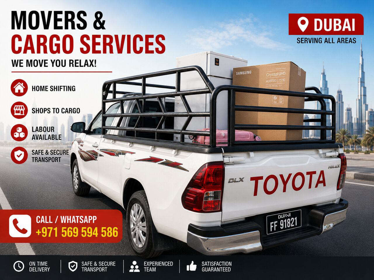 Dubai, Delivery, Movers And Removers  , Home Shifting