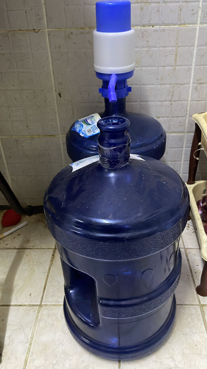 Jizan, Appliances, SAR 75,  4 Pieces Of Blue Water Cane