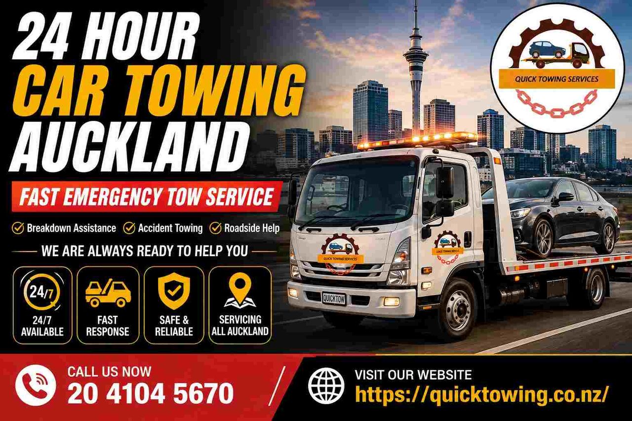 Auckland, Automotive, 24 Hour Car Towing Auckland &ndash; Fast Emergency Tow Service.