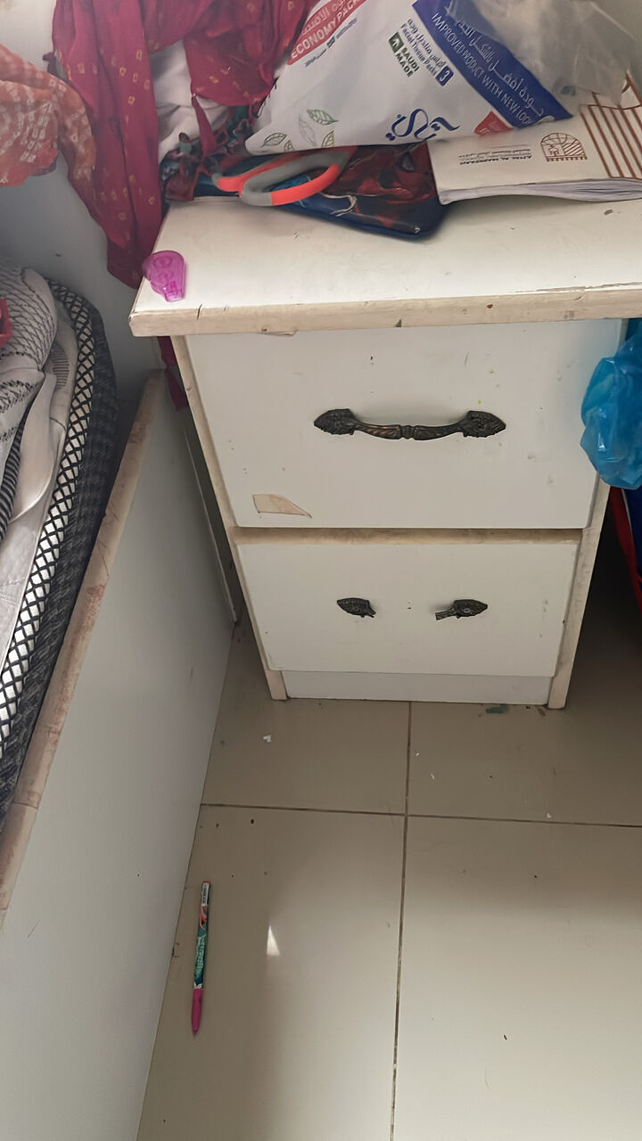 Jizan, Appliances, SAR 250,  White Almirah Or Cupboards, Mirror Set And Two Side Tables