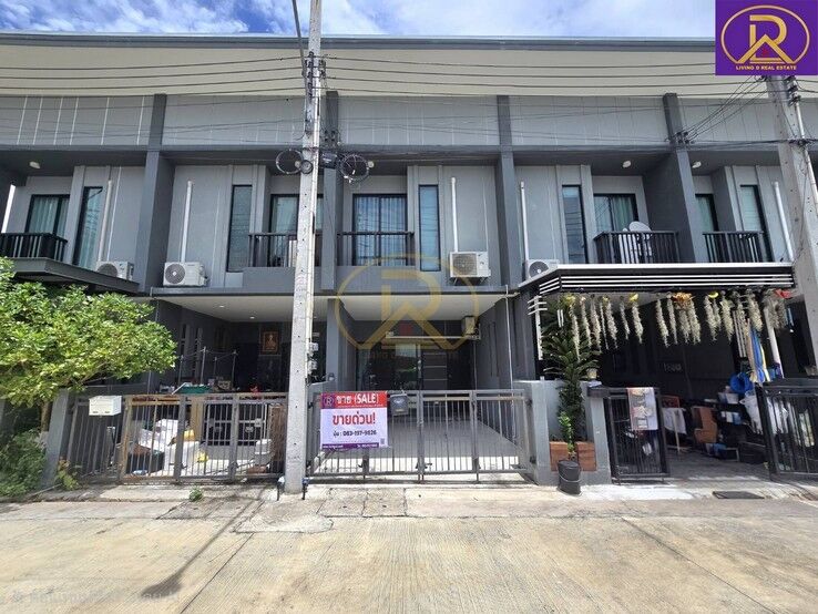 Bangkok, Real Estate For Sale, THB 1990000,  2 BR,  17 Sq. Feet,  Cheap House For Sale, Less Than 2 Million, 2-story Townhouse, High Park Angsila Project