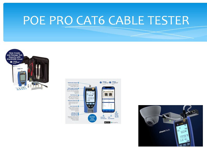 Jeddah, Technical, DATA CABLE TESTING  PoE Pro Tester Available For Rental