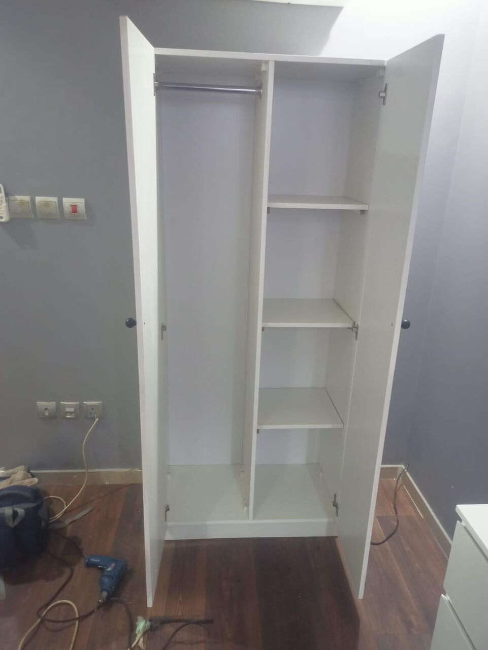 Jeddah, Furniture, SAR 350,  Premium 2-Door Cabinet | Stylish Design | Best Price In Jeddah