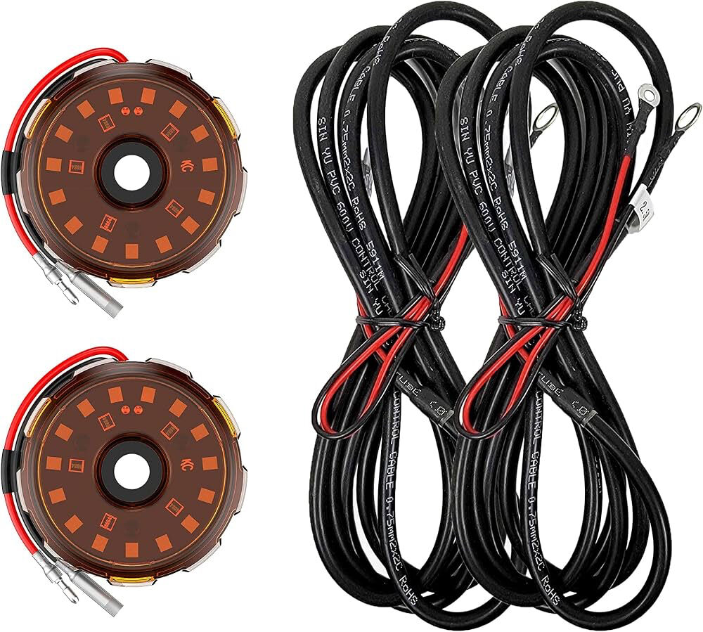 Jeddah, Auto Parts, SAR 200,  Two-Light Add-On Cyclone V2 Kit - Amber - 2.5 Meters Long