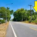 THB 1350000,  6 BR,  100 Sq. Feet,  Land For Sale Next To A Paved Road Along Canal 12, Nong Suea, Canal View, Next To The