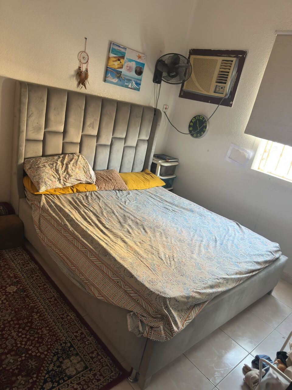 Al Andalus, Furniture, SAR 650,  Double Bed 6 By 5 Size With Two Wardrobes No Side Tables
