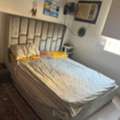 SAR 650,  Double Bed 6 By 5 Size With Two Wardrobes No Side Tables
