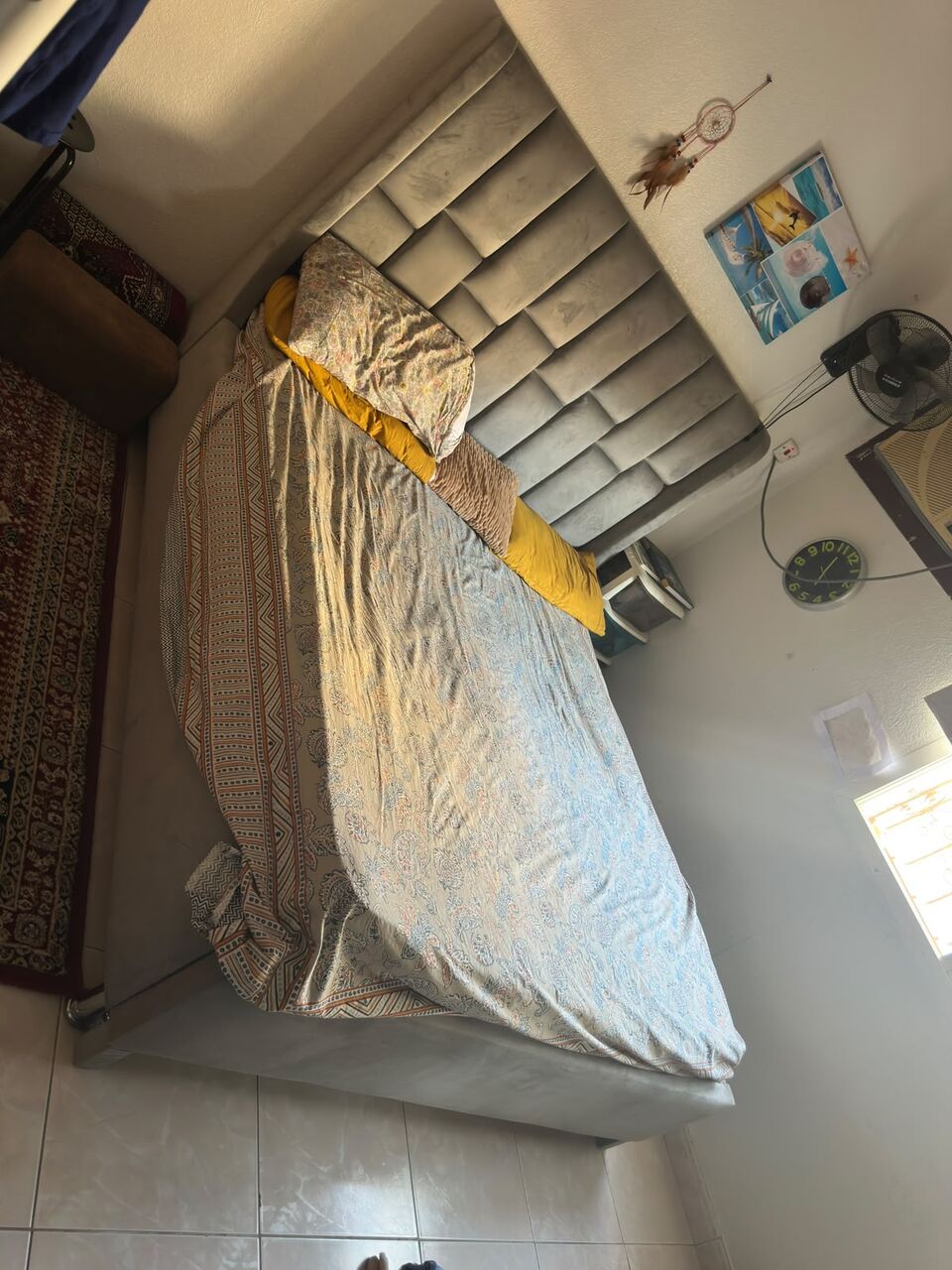 Al Andalus, Furniture, SAR 650,  Double Bed 6 By 5 Size With Two Wardrobes No Side Tables