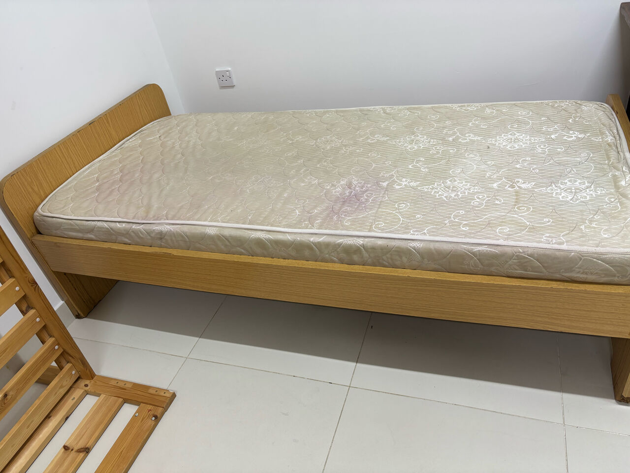 Manama, Furniture, BHD 10,  Bed With Medical Matress For Sale