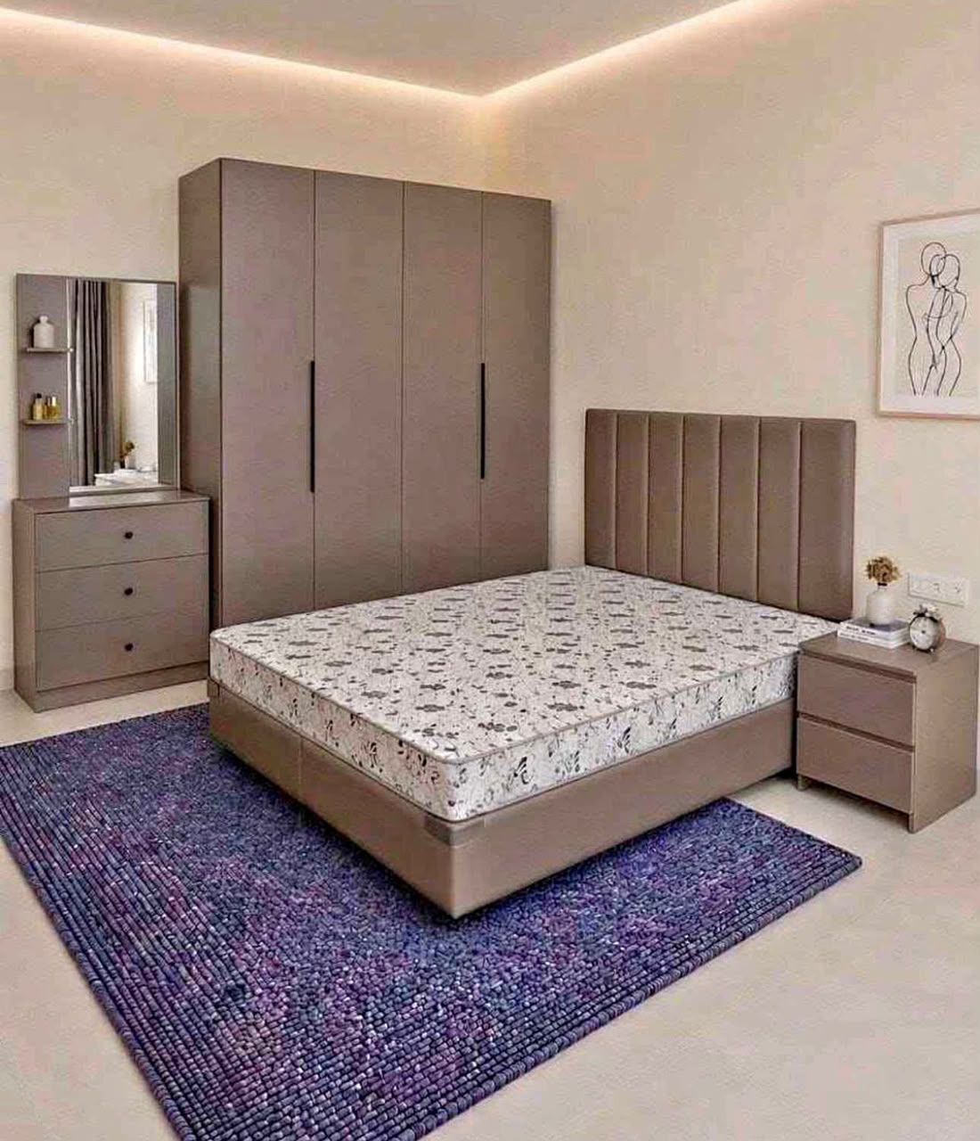 Jeddah, Furniture, SAR 5,  New Best Quality Modern Bedroom Furniture Set Available
