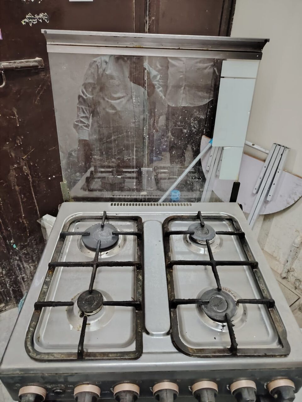 Riyadh, Appliances, SAR 450,  4-Burner Gas Stove / Cooktop &ndash; Good Condition, Moving Sale
