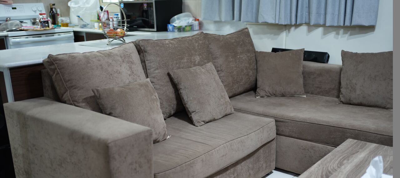 Jubail Industrial City, Furniture, SAR 400,  Elegant L-Shaped Sofa &ndash; Excellent Condition