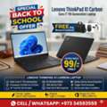 BHD 99,  Offer LENOVO ThinkPad X1 Carbon Core I7 7th Generation Laptop 16GB DDR4 RAM 14" FHD Screen