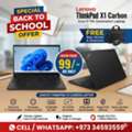 BHD 99,  Offer LENOVO ThinkPad X1 Carbon Core I7 7th Generation Laptop 16GB DDR4 RAM 14" FHD Screen
