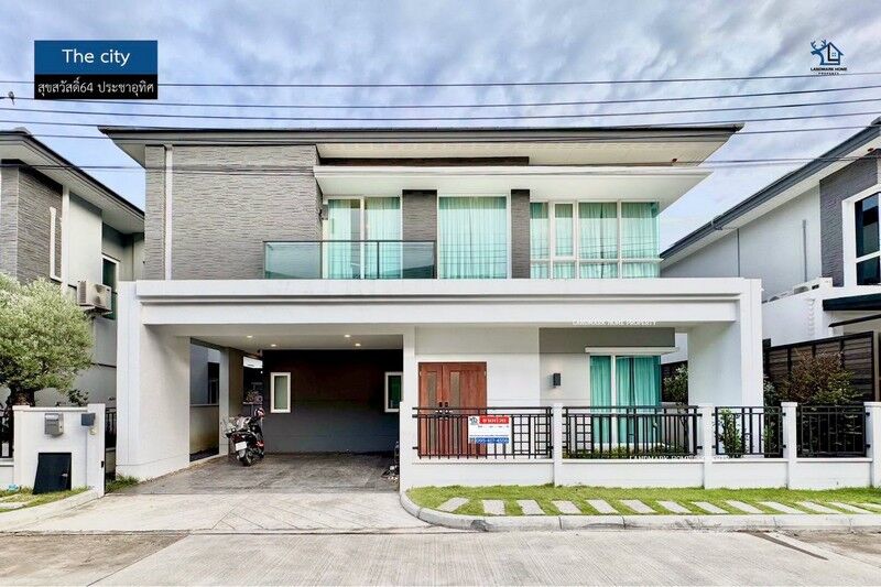 Bangkok, Real Estate For Sale, THB 10900000,  4 BR,  50 Sq. Feet,  LM26-0107 For Sale/rent, 2-story Detached House, The City Suksawat 64, Pracha Uthit, Area