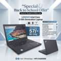 BHD 57,  Special Offer LENOVO Core I5 6th Generation Laptop 8GB DDR4 RAM (FREE Bag + Mouse + Webcam