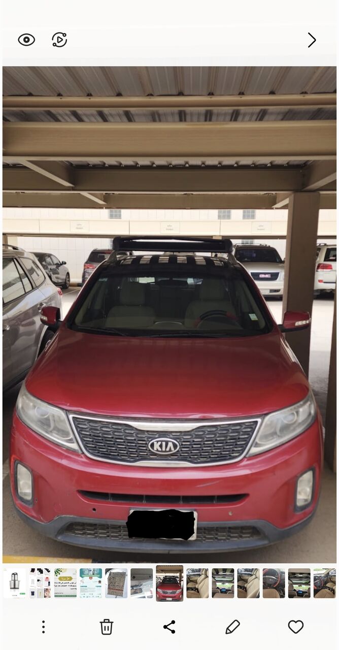 Riyadh, Vehicles, Cars & Trucks , SAR 33000,  Kia Sorento,  2015,  213 KM,