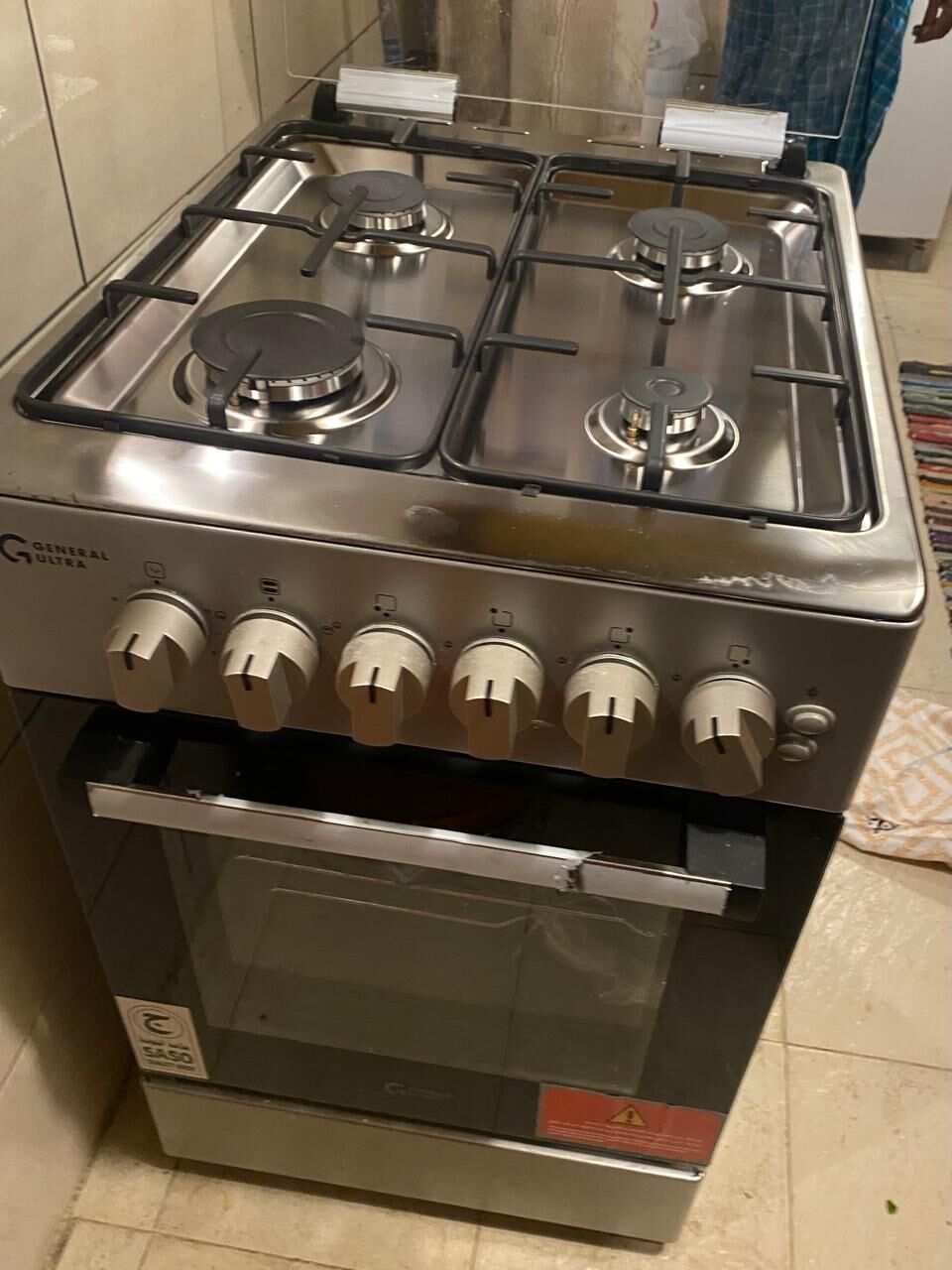 Jeddah, Appliances, SAR 700,  Brand New General Ultra Freestanding 4-burner Gas Cooker And Oven