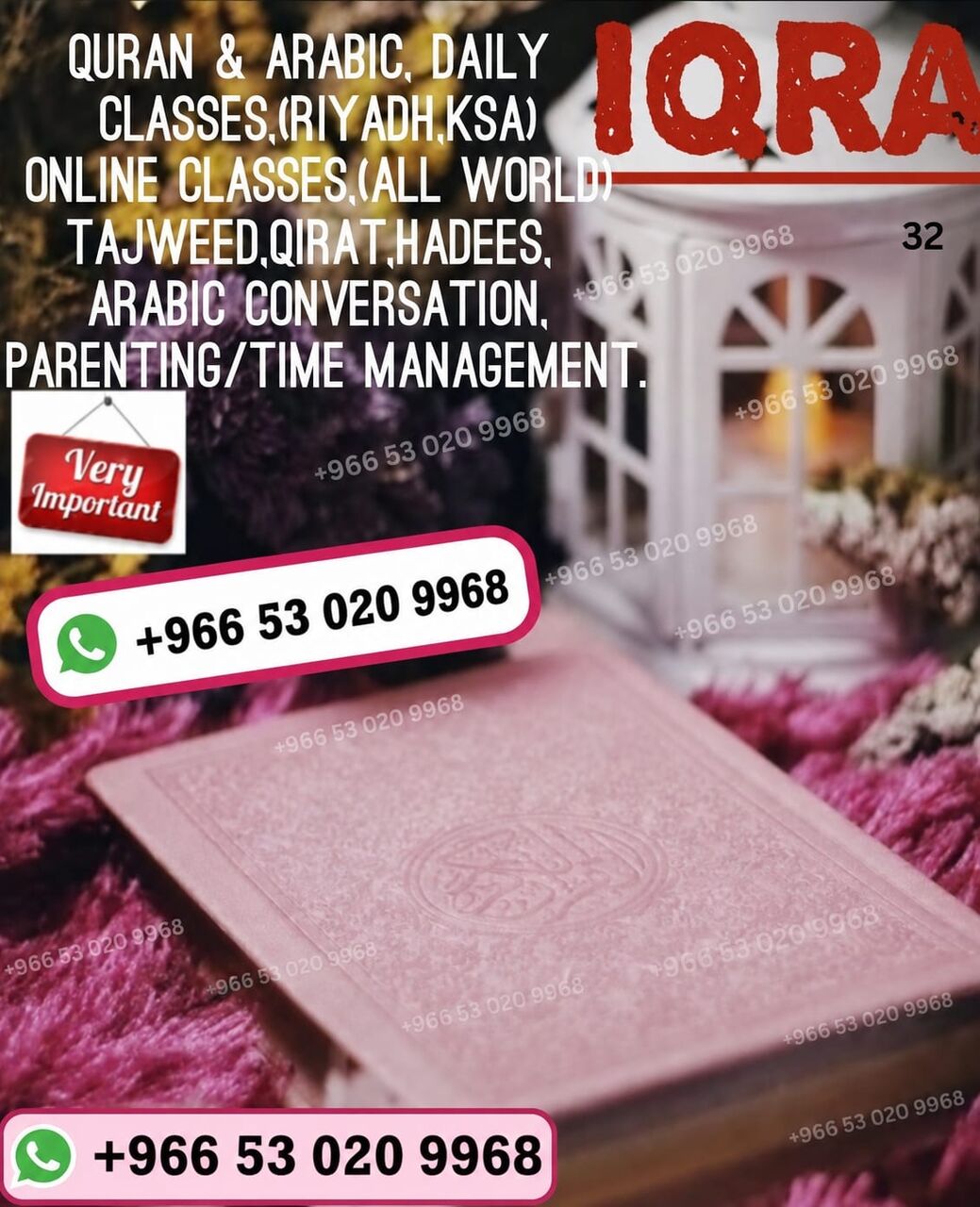 Manama, Lessons Offered, Spoken Arabic Language Online Classes