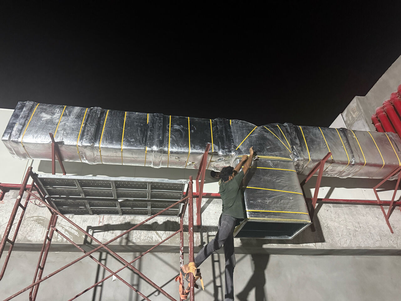 Dammam, Air Conditioning, Subcontractor Chiller, Cooling Tower, Pump Room, Fire Fighting & HVAC Duct Works