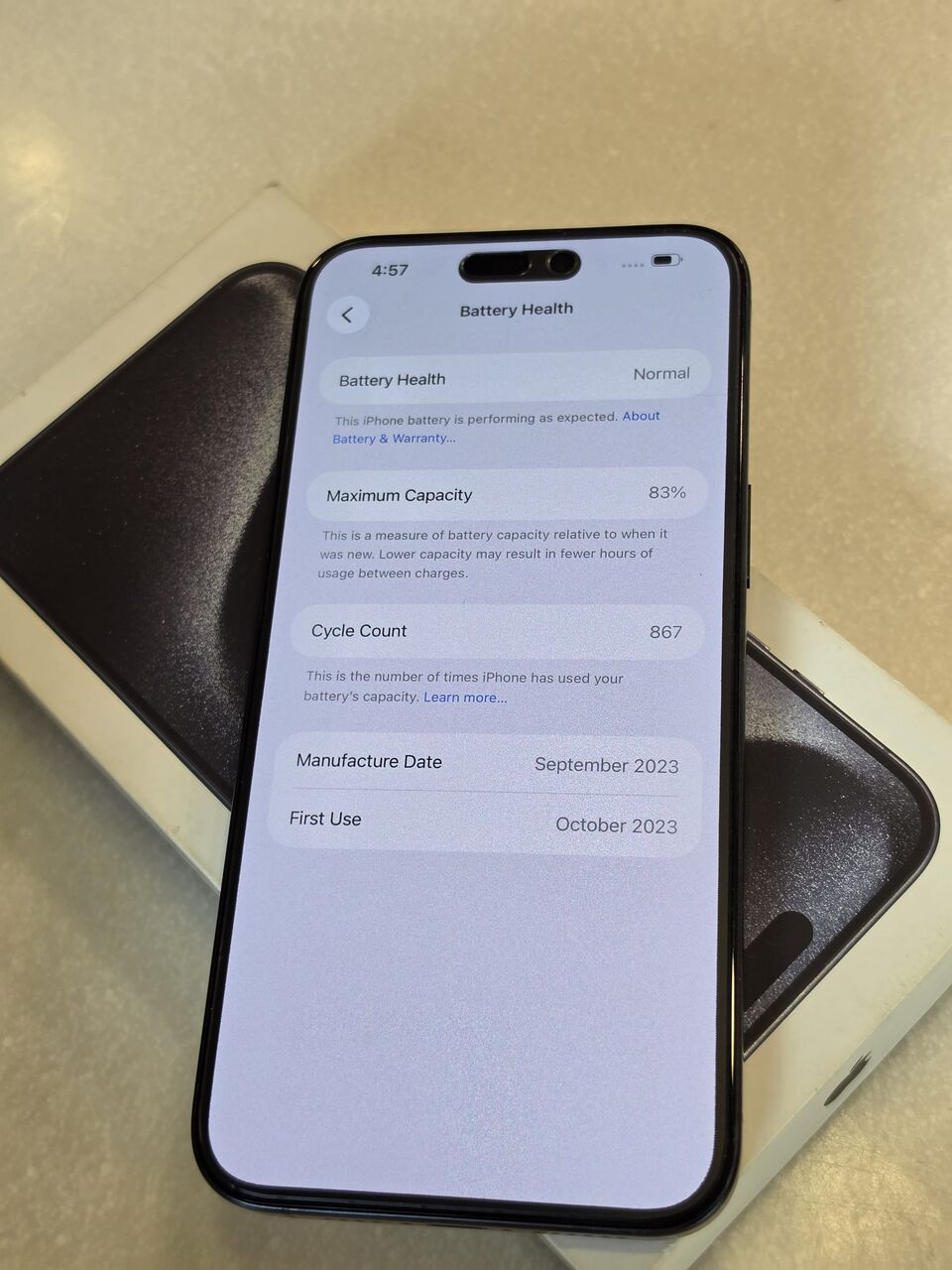 Dammam, Mobile Phones, SAR 2700,  IPhone 15 Pro Max