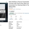 SAR 599,  Urgent Sale..Nikai 4-Burner Gas Cooking Range With Oven And Grill Capabilities