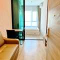 THB 12999,  27 Sq. Meter,  Near MRT Lam Sali-Bang Kapi Intersection, 700 M., 27 Sq M, 17th Floor, Condo For Rent,