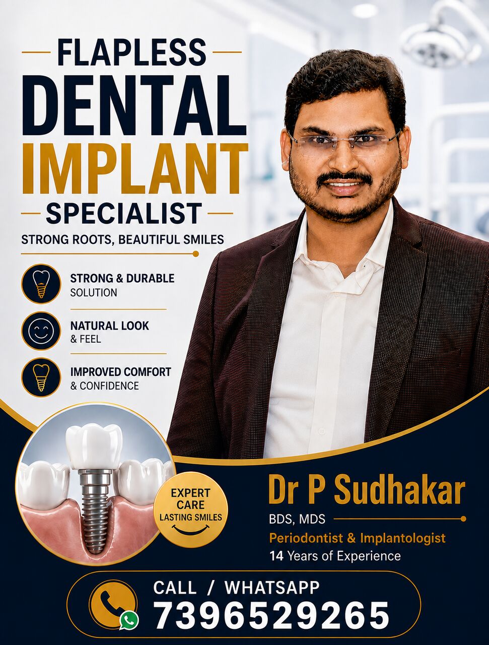 Hyderabad, Dental, Flapless Dental Implants & Advanced Implant Care &ndash; Dr. P. Sudhakar