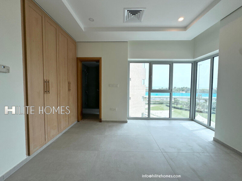 Salmiya, Apartments, Flats, Houses & Villas, KWD 850/month,  3 BR,  Modern Full Floor Seaview Apartment For Rent In Salmiya