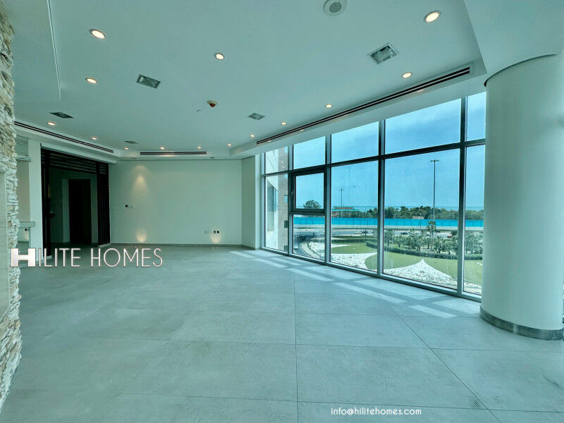 Salmiya, Apartments, Flats, Houses & Villas, KWD 850/month,  3 BR,  Modern Full Floor Seaview Apartment For Rent In Salmiya