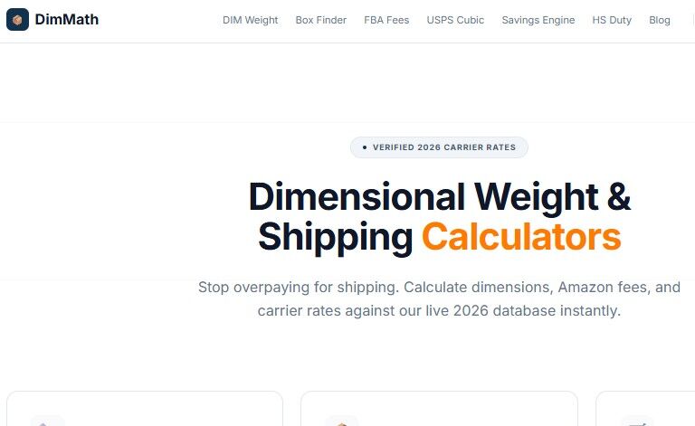 New York, Business, Fedex Cubic Weight Calculator DimMath