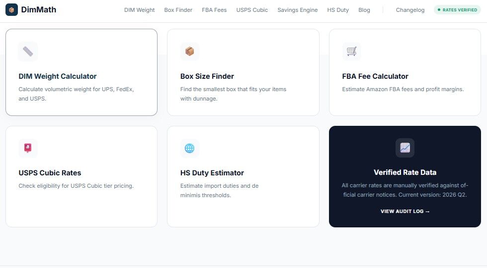 New York, Business, Fedex Cubic Weight Calculator DimMath