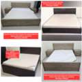BHD 50,  ✅️ Variety Of Bed With Mattress King Queen Double Single For Sale With Delivery